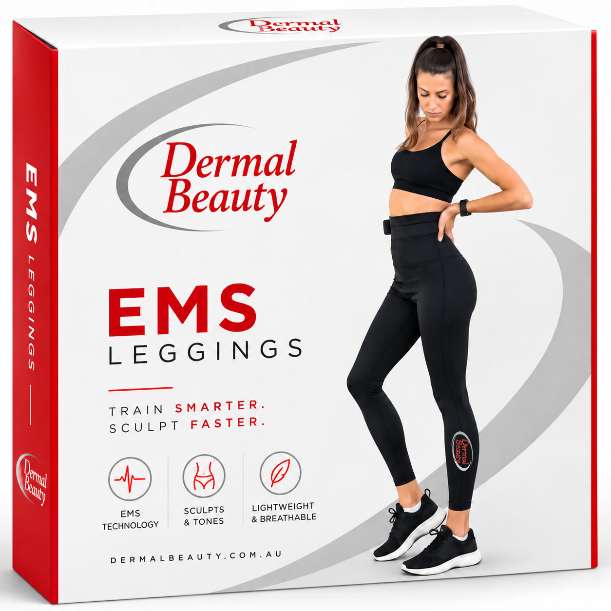 Dermal Beauty EMS Leggings product packaging